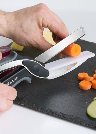 Kitchen Knife-Scissors Scible InnovaGoods Bigbuy