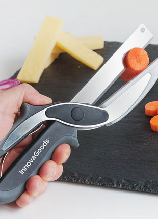 Kitchen Knife-Scissors Scible InnovaGoods Bigbuy