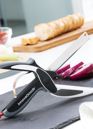 Kitchen Knife-Scissors Scible InnovaGoods Bigbuy