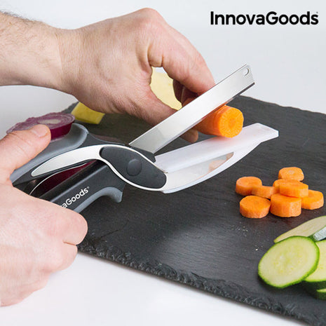 Kitchen Knife-Scissors Scible InnovaGoods Bigbuy