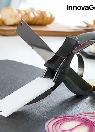 Kitchen Knife-Scissors Scible InnovaGoods Bigbuy