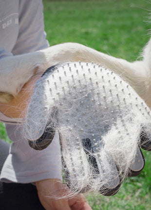 Pet Brush & Massage Glove Relpet InnovaGoods Bigbuy