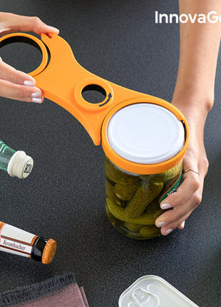 5-in-1 Multi-Purpose Jar Opener InnovaGoods Bigbuy