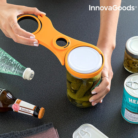 5-in-1 Multi-Purpose Jar Opener InnovaGoods Bigbuy