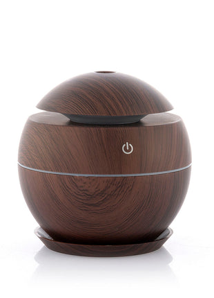 Mini Humidifier Scent Diffuser Dark Walnut InnovaGoods Bigbuy