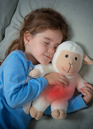 Sheep Soft Toy with Warming and Cooling Effect Wooly InnovaGoods Bigbuy