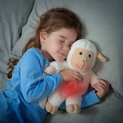 Sheep Soft Toy with Warming and Cooling Effect Wooly InnovaGoods Bigbuy