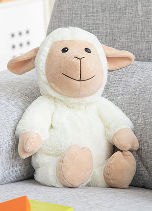 Sheep Soft Toy with Warming and Cooling Effect Wooly InnovaGoods Bigbuy