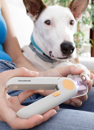 Pet Nail Clippers with LED Clipet InnovaGoods Bigbuy