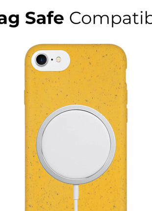 Biodegradable Personalized Phone Case - Yellow Tan Lily