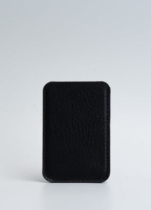 Leather MagSafe wallet - The Minimalist Purple Buckeye