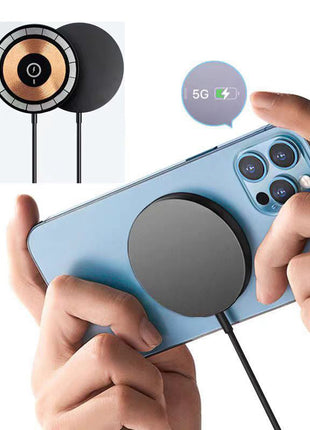 The Qi Wireless Charger 15w Magnetic Wireless Fast Charging Is Suitable For 12, 13, 14, 15 And 16 Mobile Phone Models TECNO GADGETS