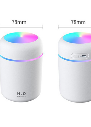 Portable Air Humidifier Aroma Essential Oil Diffuser for Car Home Teal Simba