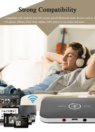 2 in 1 Bluetooth 4.1 Audio Transmitter & Receiver Teal Simba