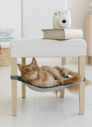 JUNGLE Saveplace® hammock for pets & storage Grey Chaos