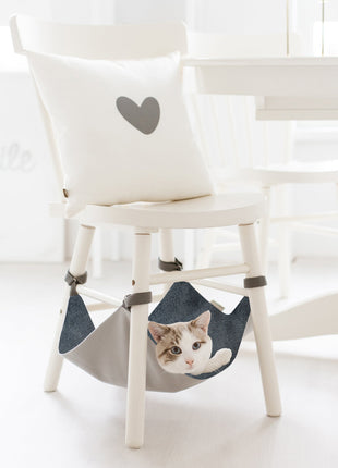 JUNGLE Saveplace® hammock for pets & storage Grey Chaos