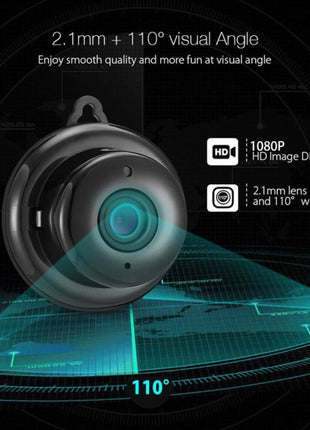 HD 1080P Mini WIFI Hidden Wireless IP Camera Teal Simba