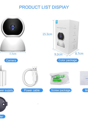 1080P Home Security Indoor Wireless IP Camera Teal Simba