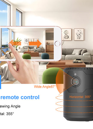 HD 2MP 1080P Wireless Mini Wifi Camera Night Vision Ip Camera Teal Simba