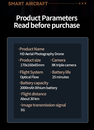 dual-camera drone White Hermes