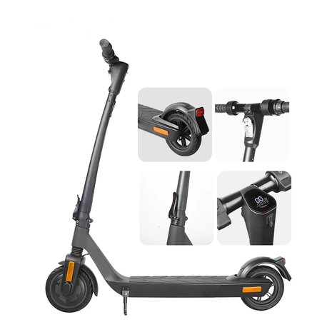 EU Stock Scooter Max Range 30KM 8.5 Inch Tires Safety Design Escooter Teal Simba