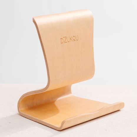 Majuli Islands - Wooden Tablet Stand Fuchsia Artemis