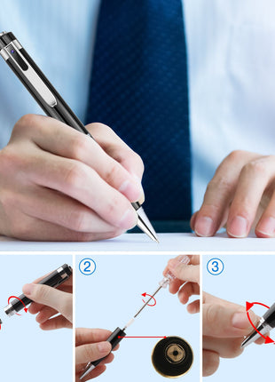 1080P HD Mini Camcorder Sports DV DVR Camcorder Hidden Camera Pen Teal Simba