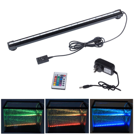 Waterproof Aquarium Fish Tank RGB  Light Teal Simba
