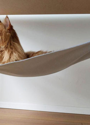 MIST Saveplace® chair/table hammock with pom poms, 3 Sizes Grey Chaos