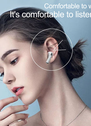 Third Generation BestPods Pro Bluetooth Earphones With ANC For iPhone Teal Simba