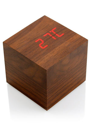 Voice-activated Cube Alarm Clock Fuchsia Molly