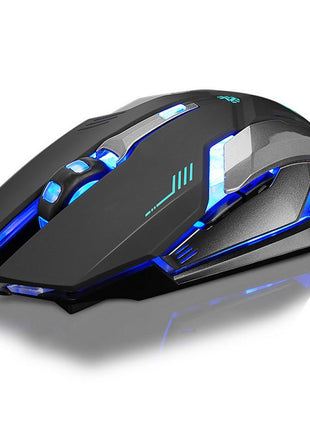Ninja Dragon Stealth 7 Wireless Silent LED Gaming Mouse Yellow Pandora