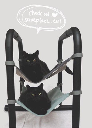 MIST Saveplace® chair/table hammock, 3 Sizes Grey Chaos