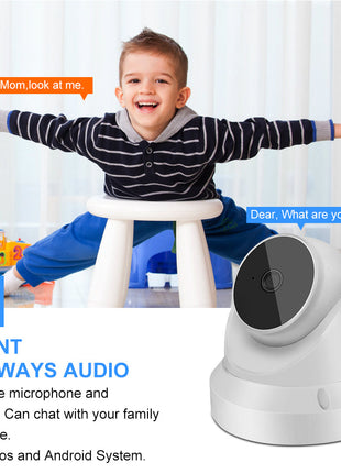 IP WiFi Camera Baby Monitor Home Security Camera Teal Simba