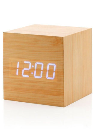 Voice-activated Cube Alarm Clock Fuchsia Molly