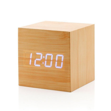 Voice-activated Cube Alarm Clock Fuchsia Molly