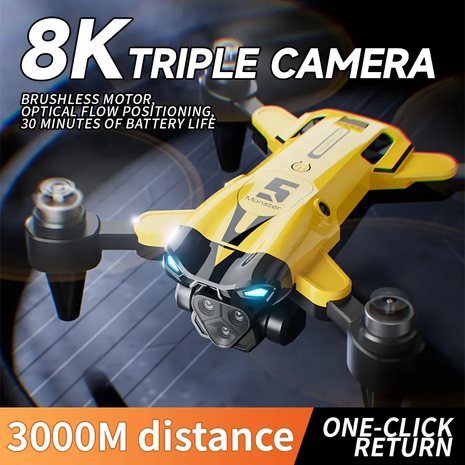 dual-camera drone White Hermes