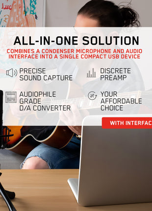 Antelope Audio - Axino recording system | Podcast microphone Cerulean Thalassa