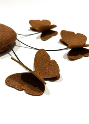 Saveplace® Cat Toy 'BUTTERFLIES' - 3 Colors Grey Chaos