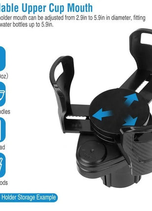 Dual Cup Holder Expander For Car CJ USA