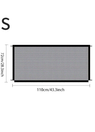 Pet Dog Fence, Foldable Isolation Net, Dog Safety Protection Fence, No Drilling Required  Household Pet Isolation Fence, Balcony Dog And Cat Isolation Net Fence, Indoor Obstacle Safety Protection CJ USA