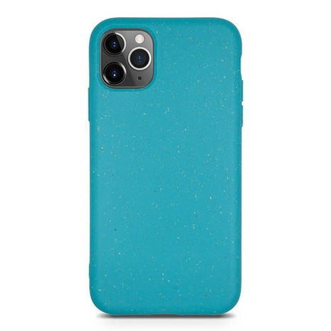 Biodegradable phone case - Ocean Blue Tan Lily