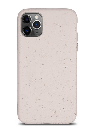 Biodegradable phone case - Natural White Tan Lily
