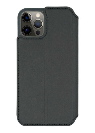 Biodegradable Flip Phone Case - Black Tan Lily