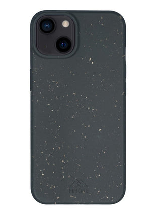 Biodegradable phone case - Black Tan Lily