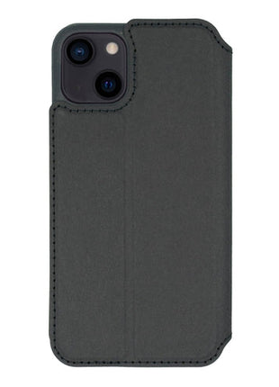 Biodegradable Flip Phone Case - Black Tan Lily