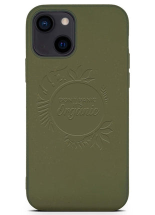 Dont Panic its Organic  -  Biodegradable phone case Tan Lily
