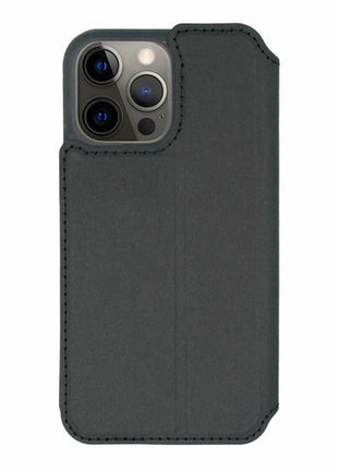 Biodegradable Flip Phone Case - Black Tan Lily