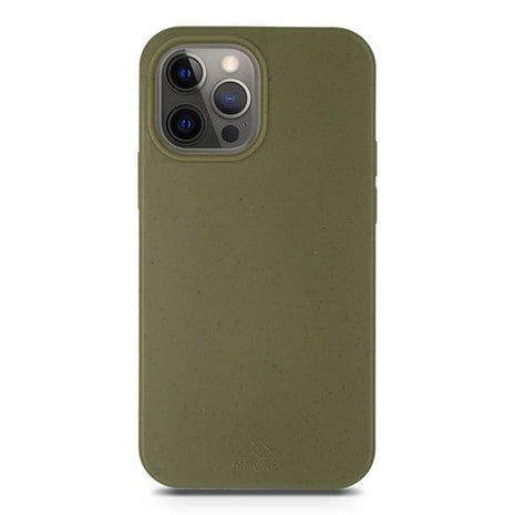Biodegradable phone case - Olive green Tan Lily