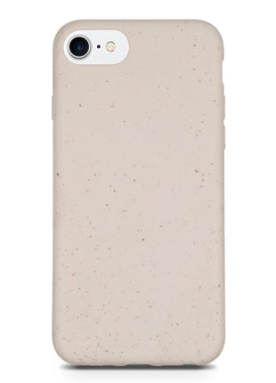 Biodegradable phone case - Natural White Tan Lily